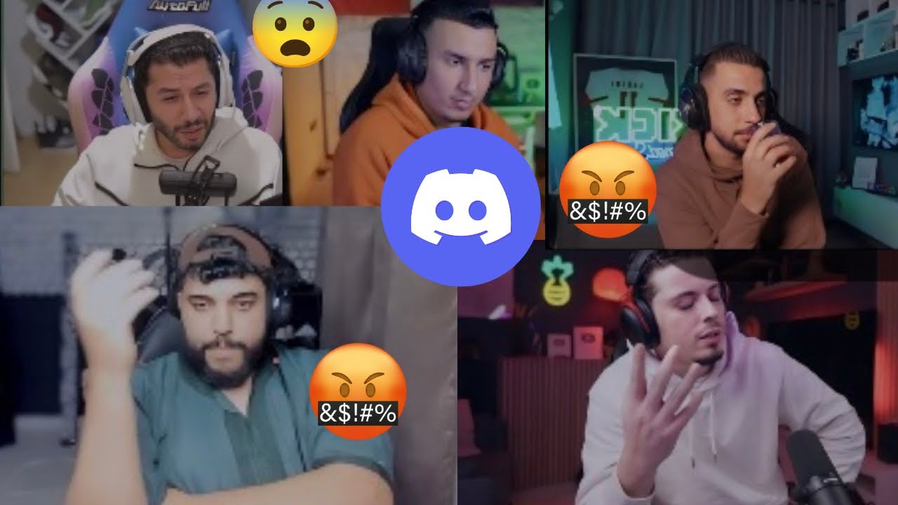 Ba39li, AHMED SABIRI , Bougassaa, Danas o Nahoule Tja3mo f Discord 🤬🤬🔇🔇