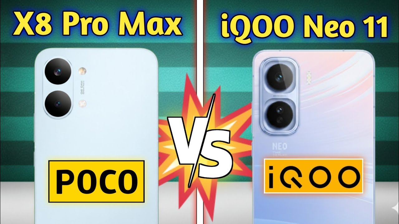 Poco X8 Pro Max vs iQOO Neo 11 🔥 Kaun Hai Best? Full Specs Comparison 2026
