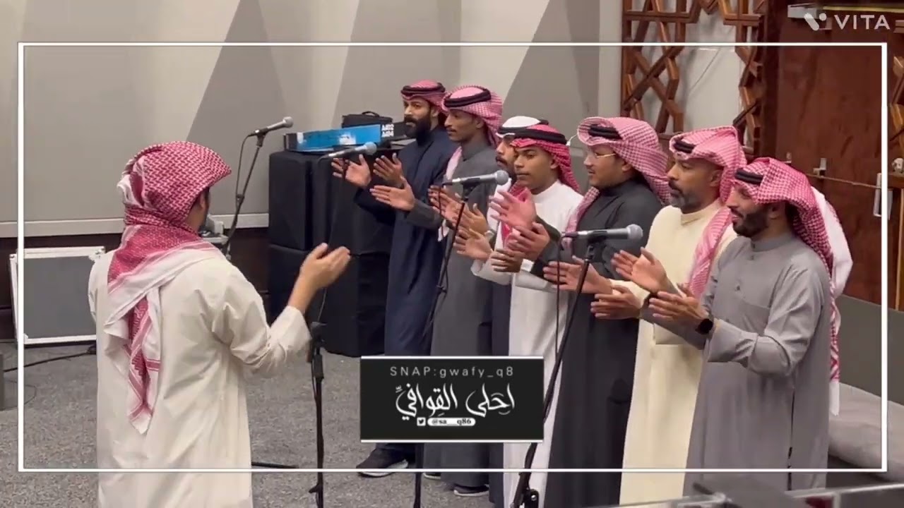 اذاعة دولة الكويت .. الشاعر احمد العراده و عايض العاطفي