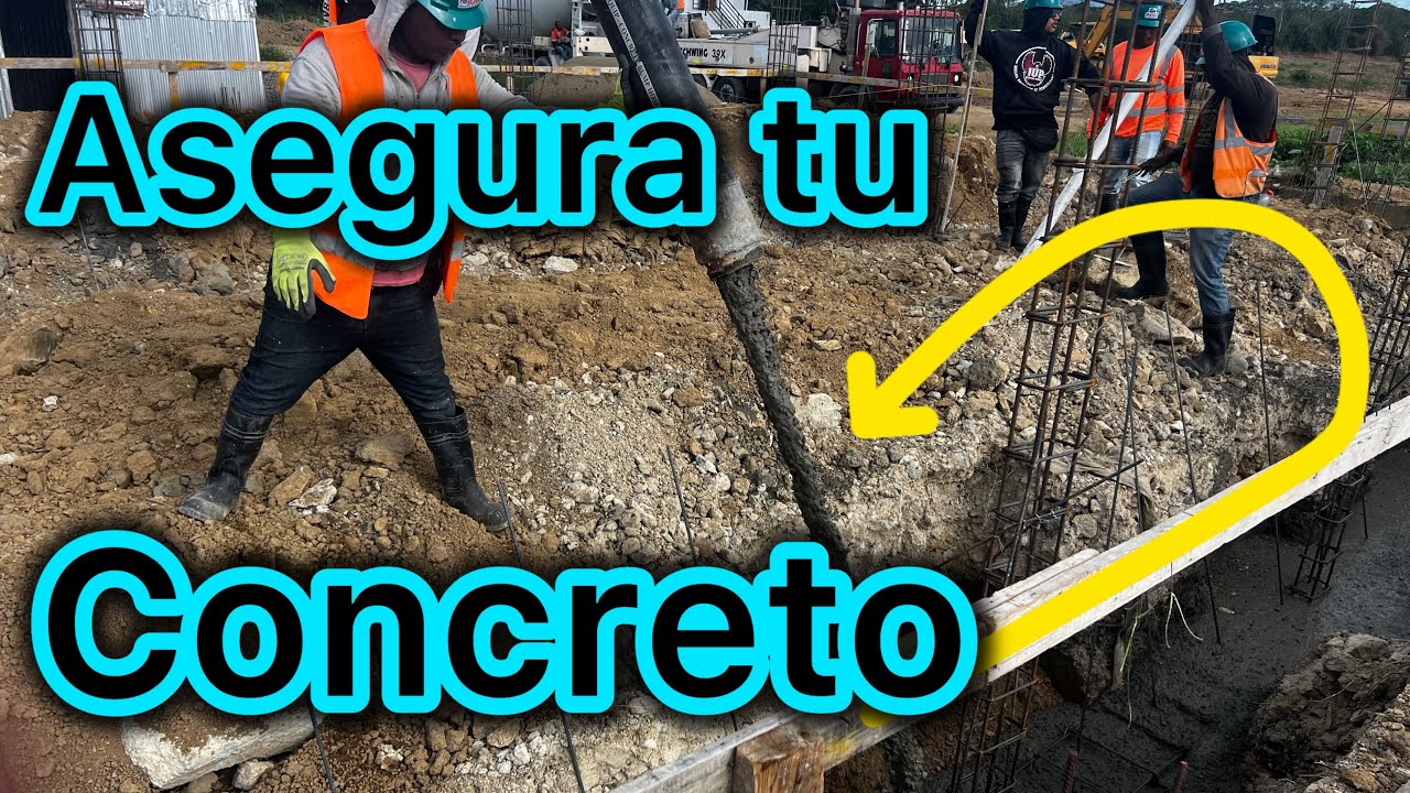 No pierdas dinero en concreto