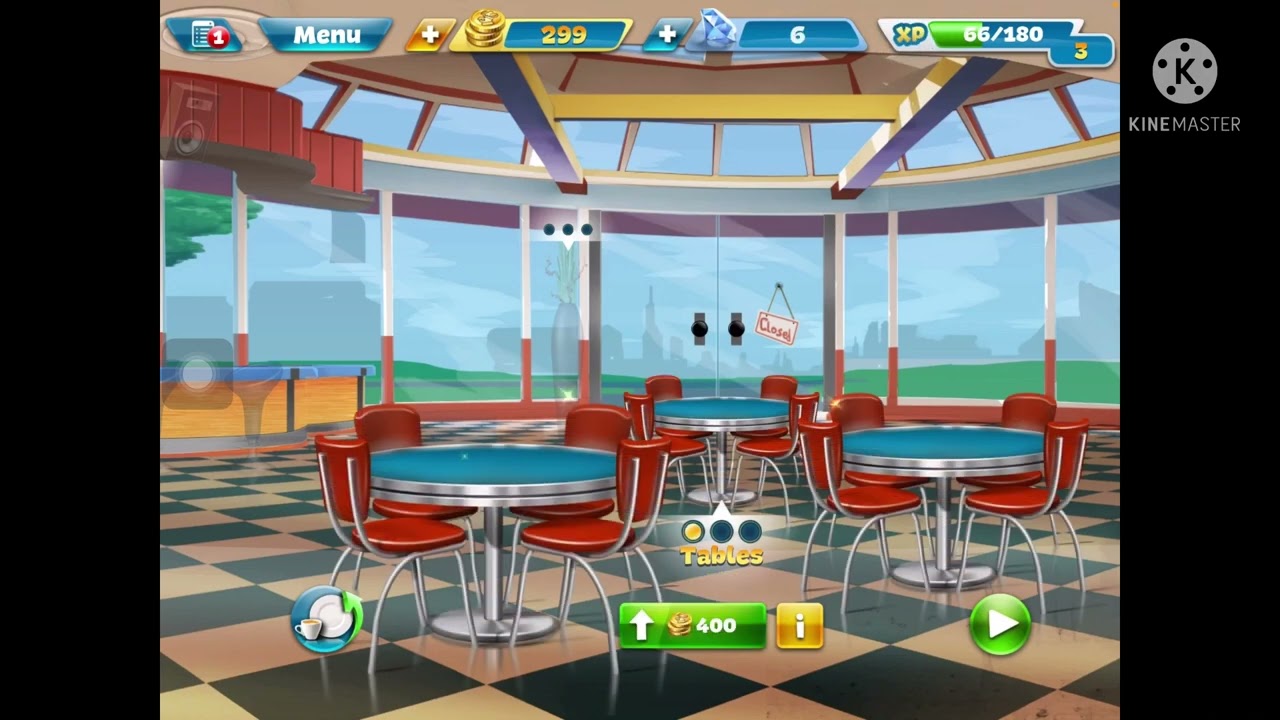 Cooking Fever! Gameplay Walkthrough Part 1! Tutorial and Fast Food Court Levels 1-10!