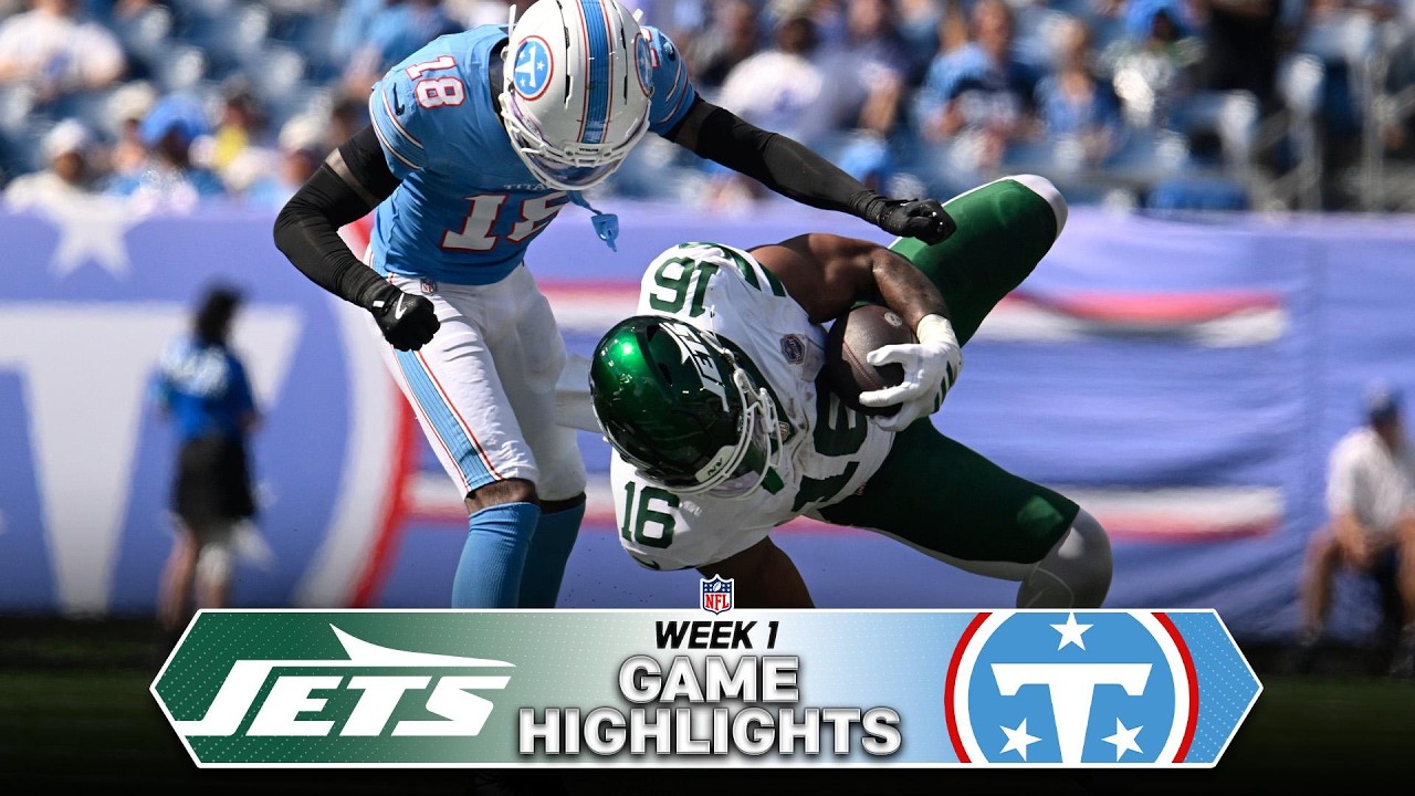 New York Jets vs Tennessee Titans Game Highlights | NFL 2026 Week 1
