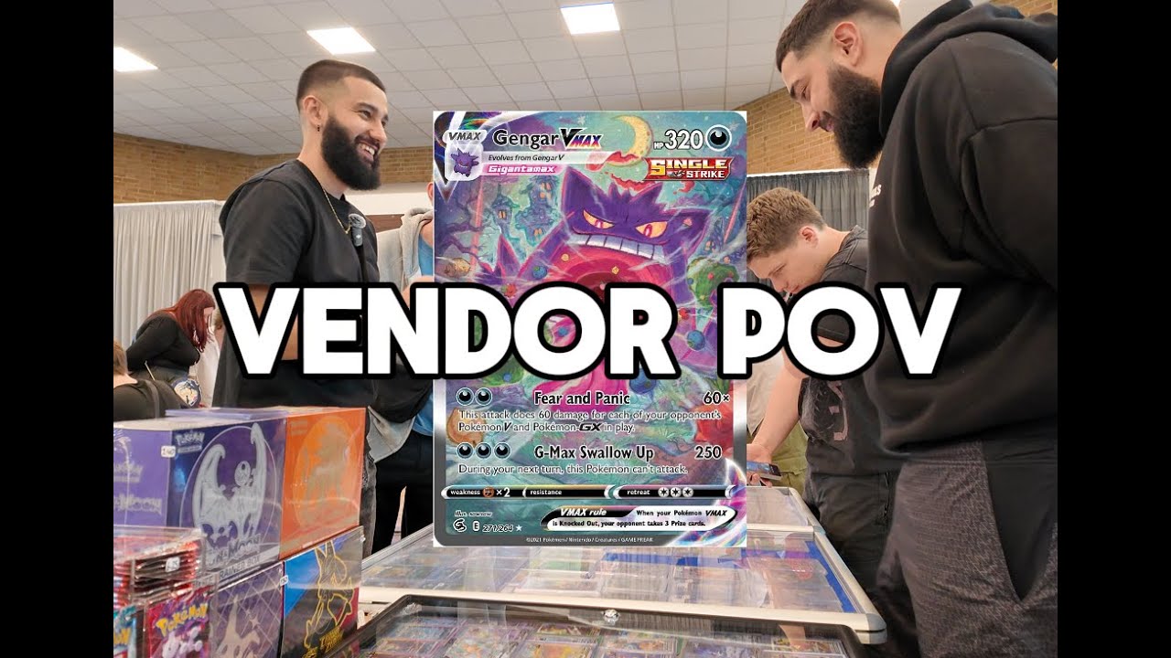 Первый опыт торговли на выставке карточек Pokémon! | Точка зрения продавца