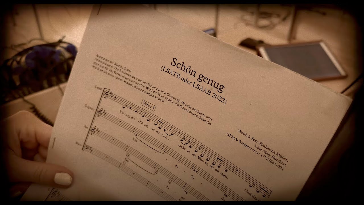 Schön genug - Greg is Back JUNIOR (Lina Maly A Capella Cover, arranged by Martin Seiler)