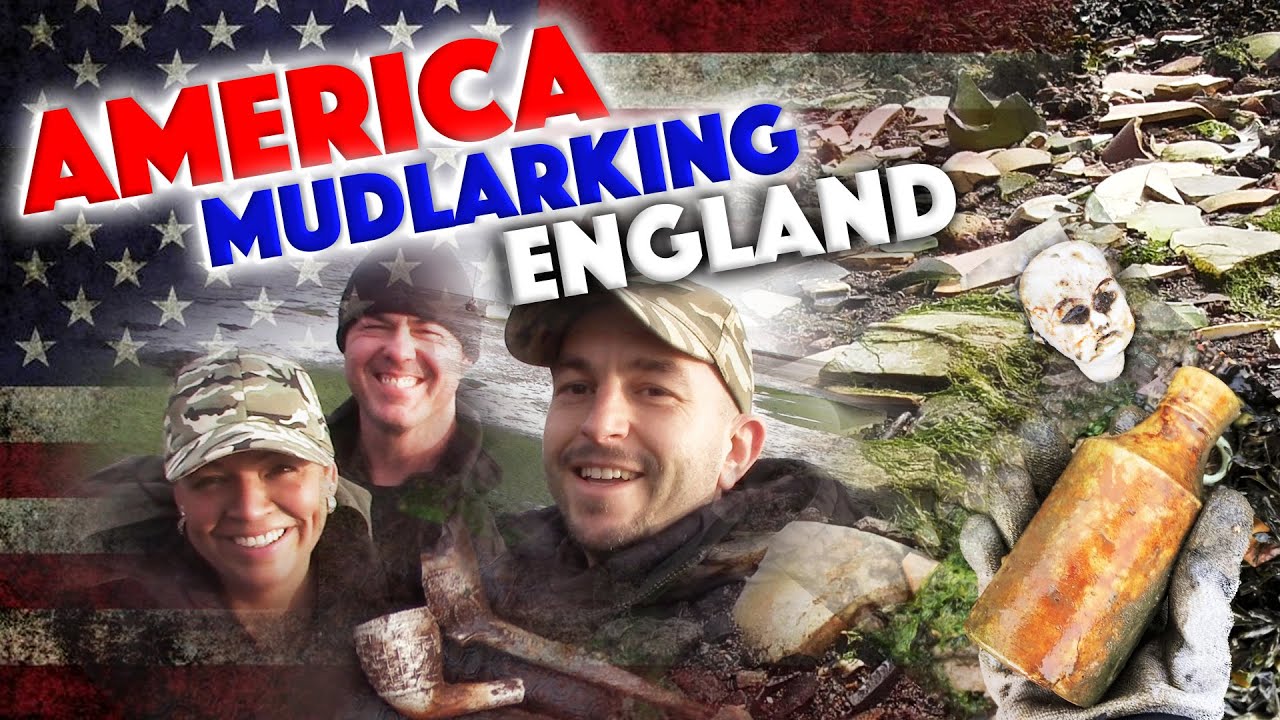 America Mudlarking England - Bottle Beach gives up more treasures from the past