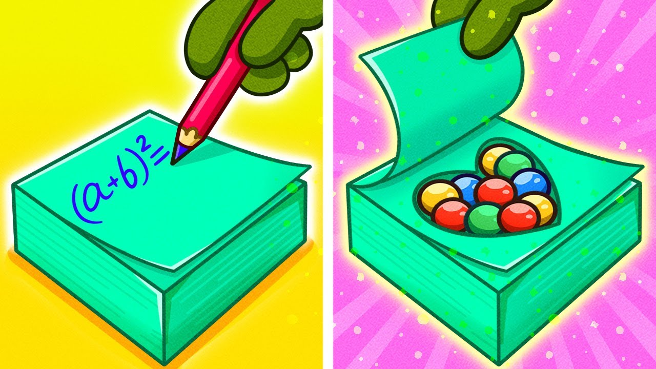 BACK TO HIGH SCHOOL HACKS! 🎒📚 Simple Tips for SMART Students! 🤓