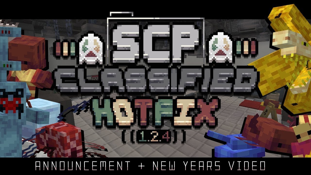 SCP: CLASSIFIED v1.2.4 Announcements New Years Video | Minecraft Bedrock Addon