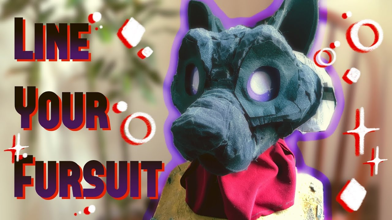 Fursuit Head Lining the Easiest Way! One Pattern for EVERY Base