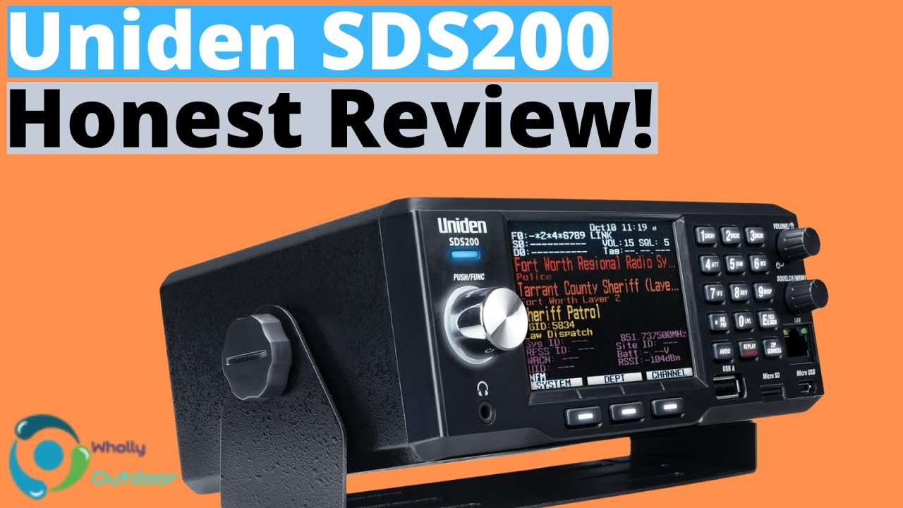 Uniden SDS200 Review! Best Premium Digital Radio Scanner!