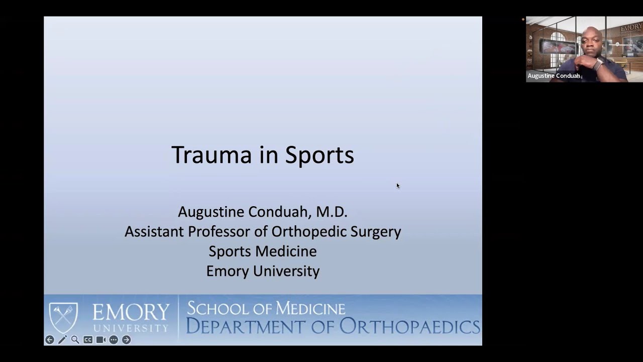 Trauma in Sports | Fellow Online Lecture Series