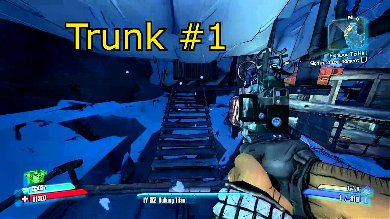 Borderlands 2 Chest Locations: Three Horns Divide