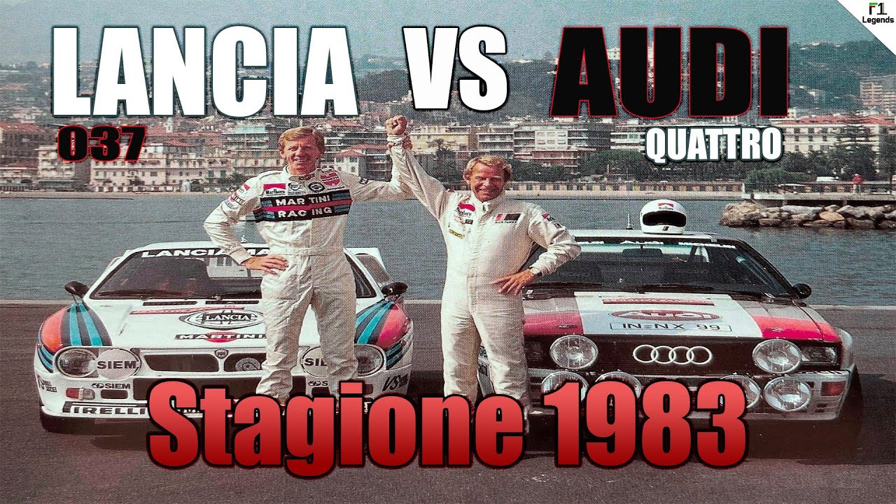 1983 lancia vs Audi: Storia del mondiale Rally pi&ugrave; INCREDIBILE di sempre!