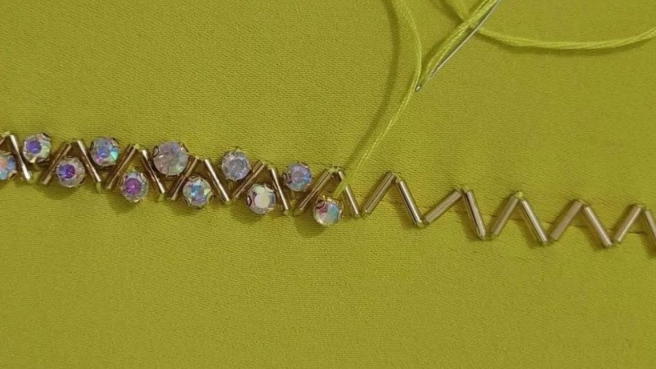 Easy and beautiful embroidery pattern ✨️