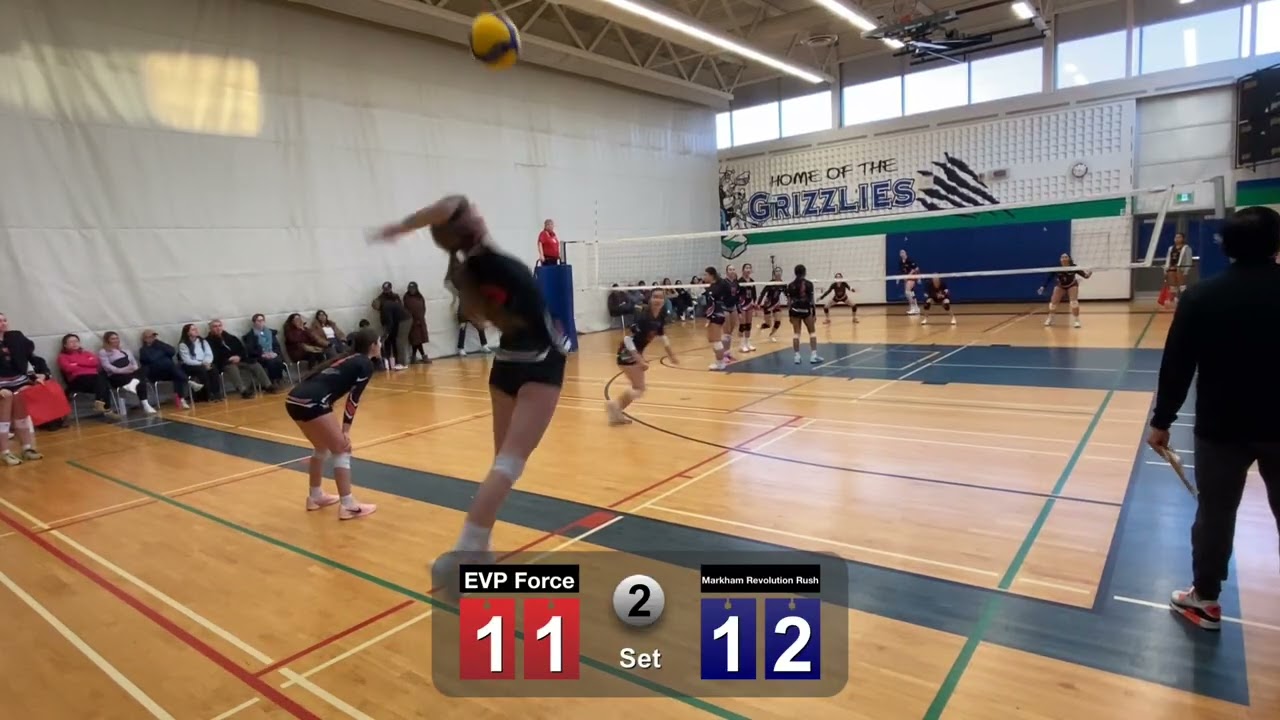 Mar 1 17U Final v  Markham Revolution Rush Set 2