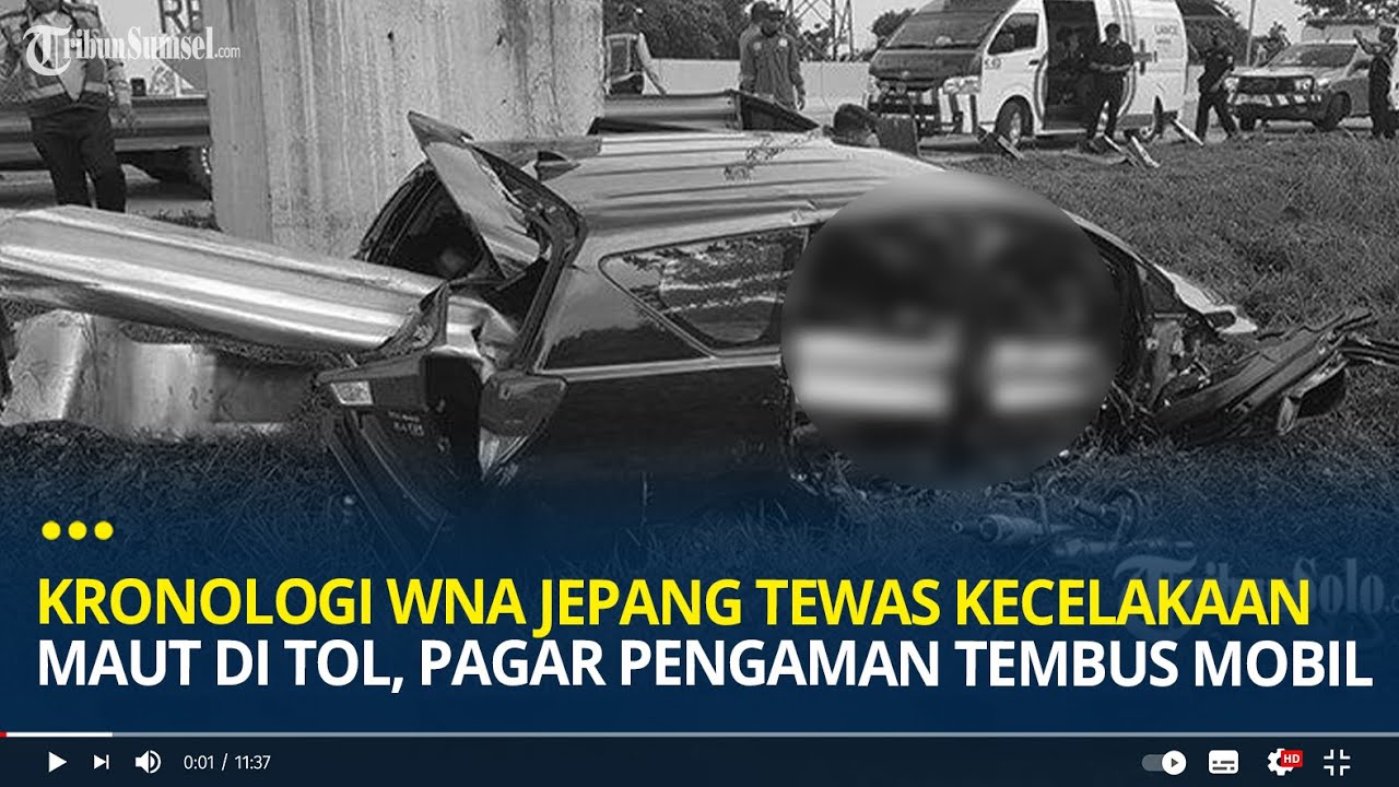 Kronologi WNA Jepang Tewas Usai Kecelakaan Maut di Tol Solo Ngawi, Pagar Pengaman Jalan Tembus Mobil