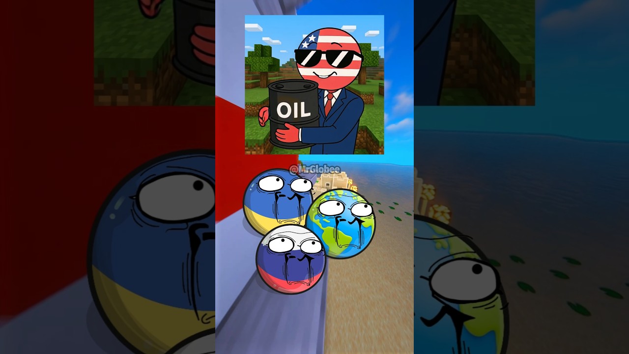 Чего боится каждая страна? #countryballs