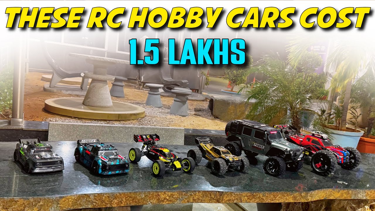 HOBBY GRADE RC CARS IN INDIA 🇮🇳 | BIG BOY TOYS | REVANTH TERALA
