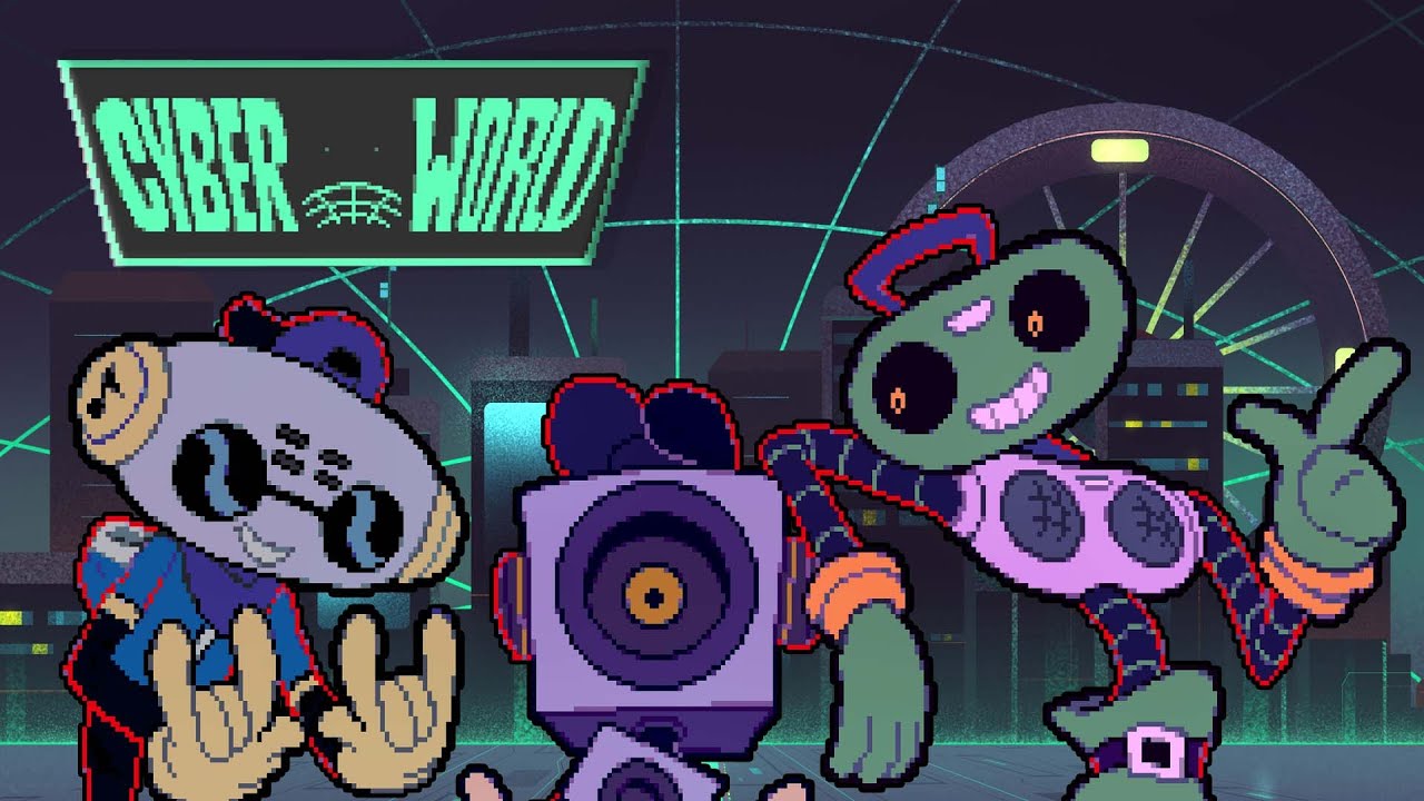 Deltarune ▸ A Cyber's World  ~ Curly & DJ Cutman Remix
