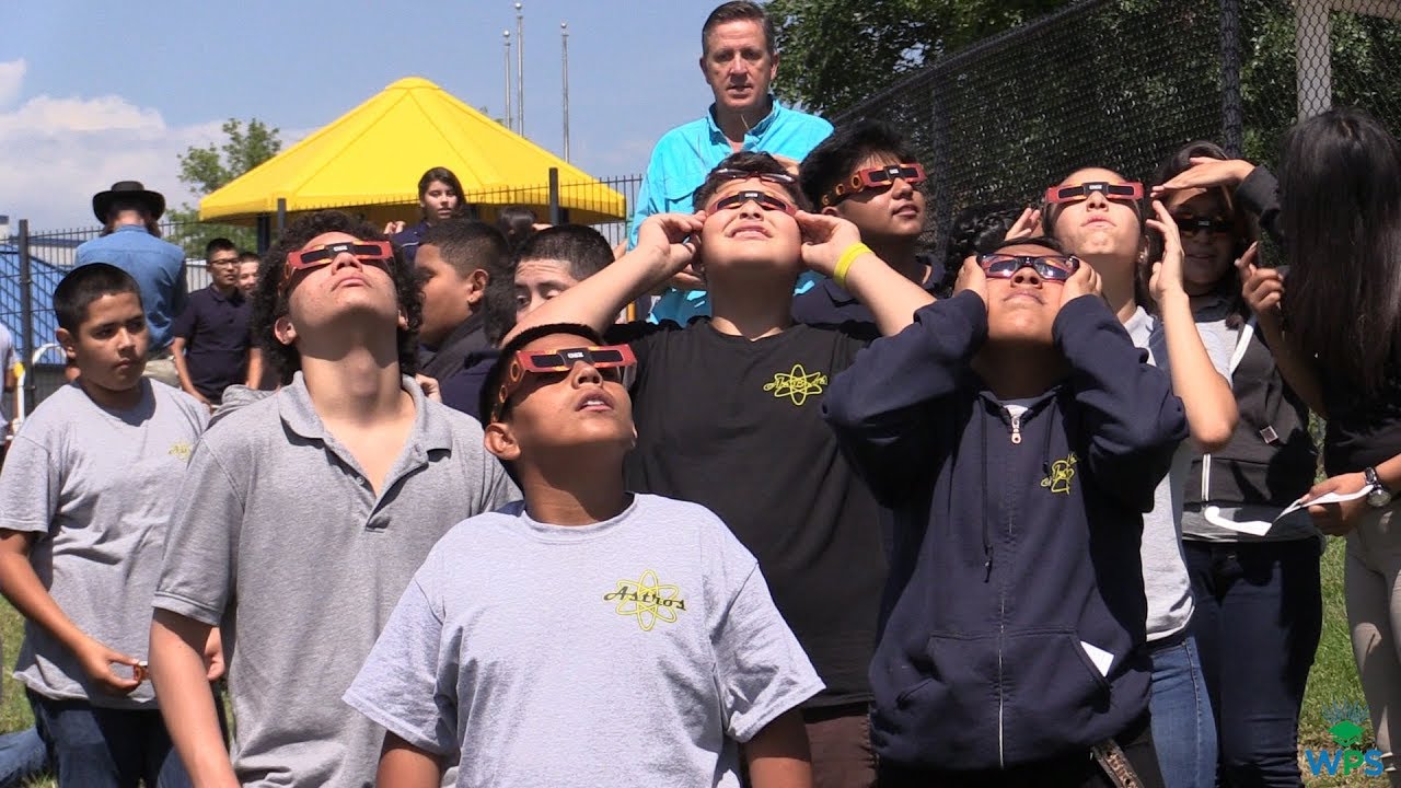 Scott Carpenter Middle School Watches the Great American Eclipse