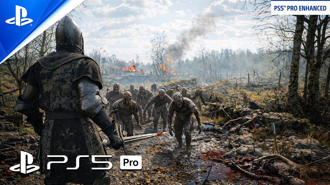 BLIGHT SURVIVAL: Новый геймплейный трейлер | Жестокая средневековая вспышка, как в Resident Evil ...