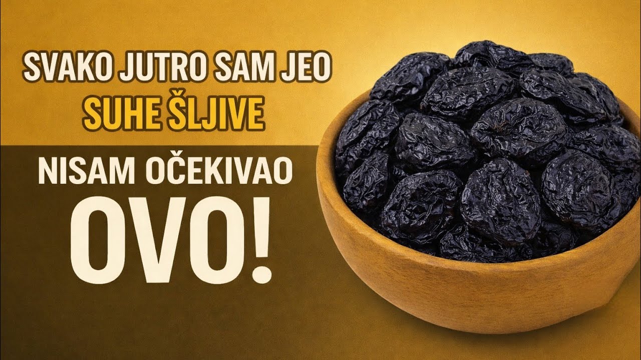 Zaboravite na tablete – Suhe Šljive rješavaju OVA 3 problema!