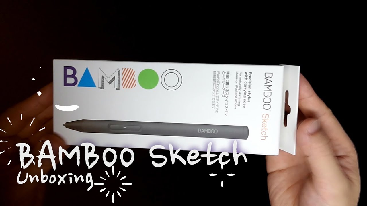 [Big Thumb] BAMBOO Sketch Unboxing & Test