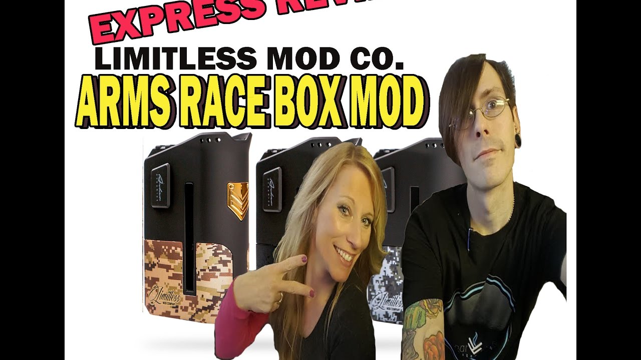 LIMITLESS ARMS RACE 200W TC бокс-мод