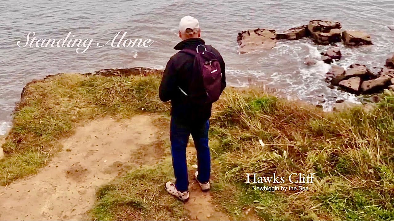 Newbiggin by the sea. Hawks Cliff