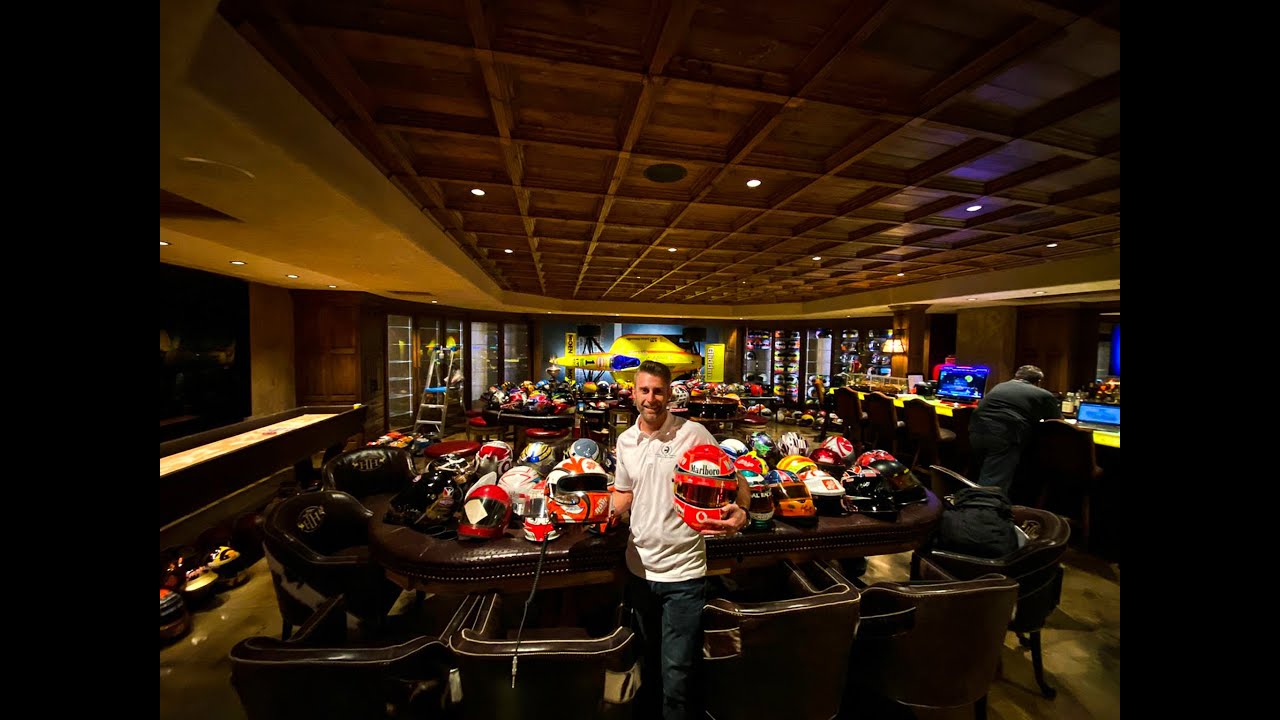 Tony Stewart's Helmet Collection