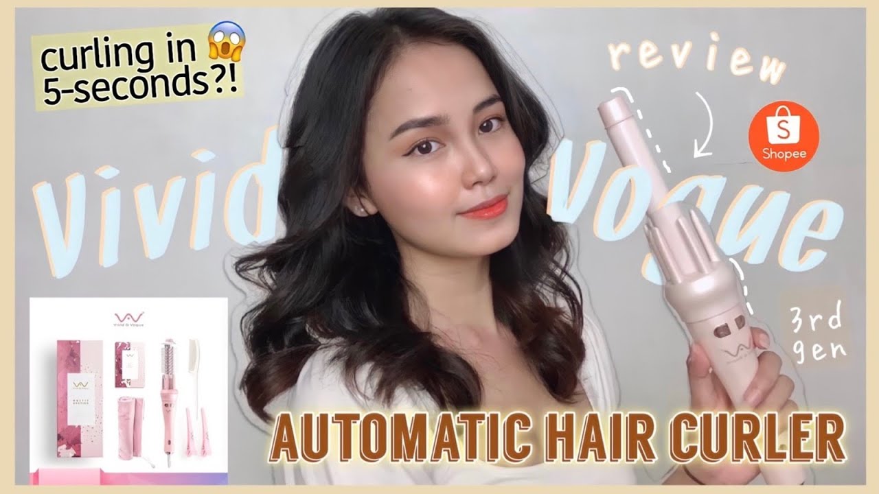 Vivid & Vogue Automatic Hair Curler review (3rd generation) | Sherlyn Pacu-an