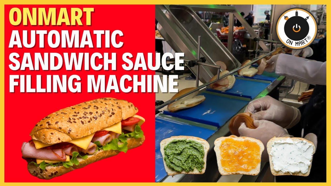 Automatic Sandwich Sauce Filling Machine