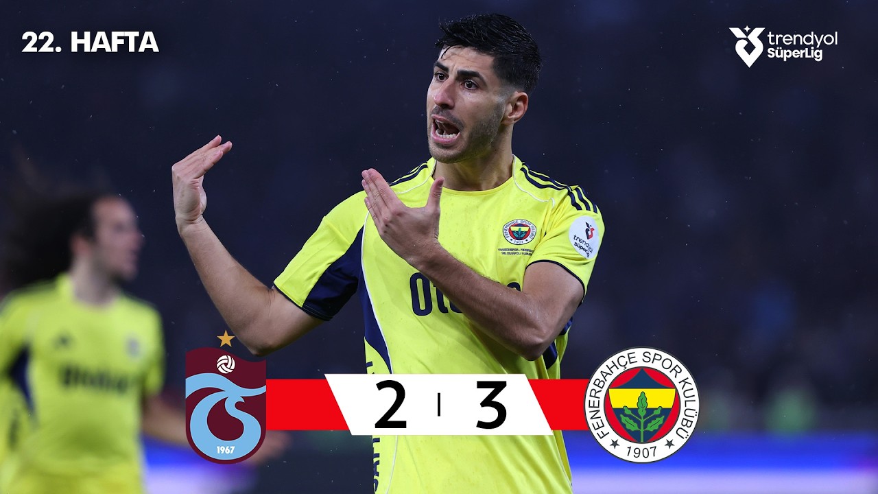 Trabzonspor (2-3) Fenerbahçe - Highlights/Özet | Trendyol Süper Lig - 2025/26
