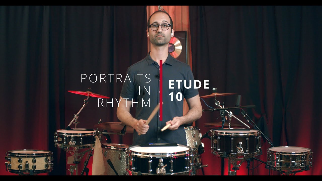 Portraits in Rhythm Etude 10 (2021 Florida All State Concert Snare Drum Etude) Performance