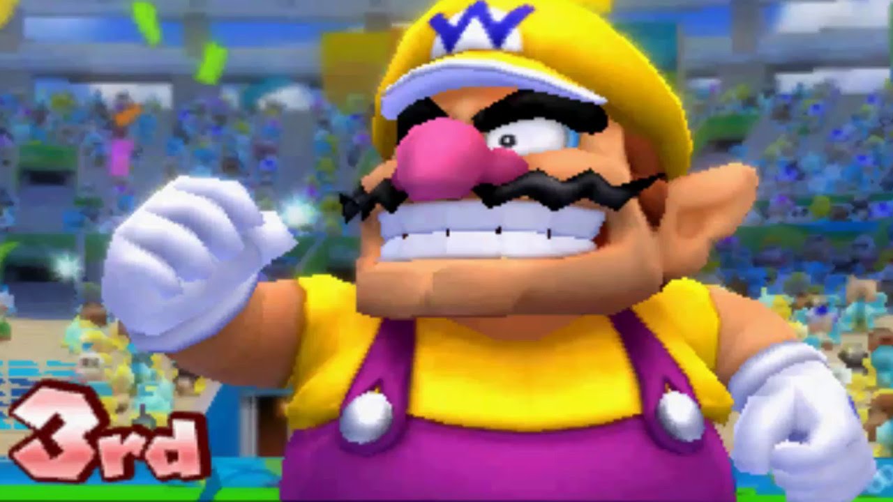 Mario and Sonic at the Rio 2016 Olympic Games (3DS) - All Character 2nd/3rd Place Animations