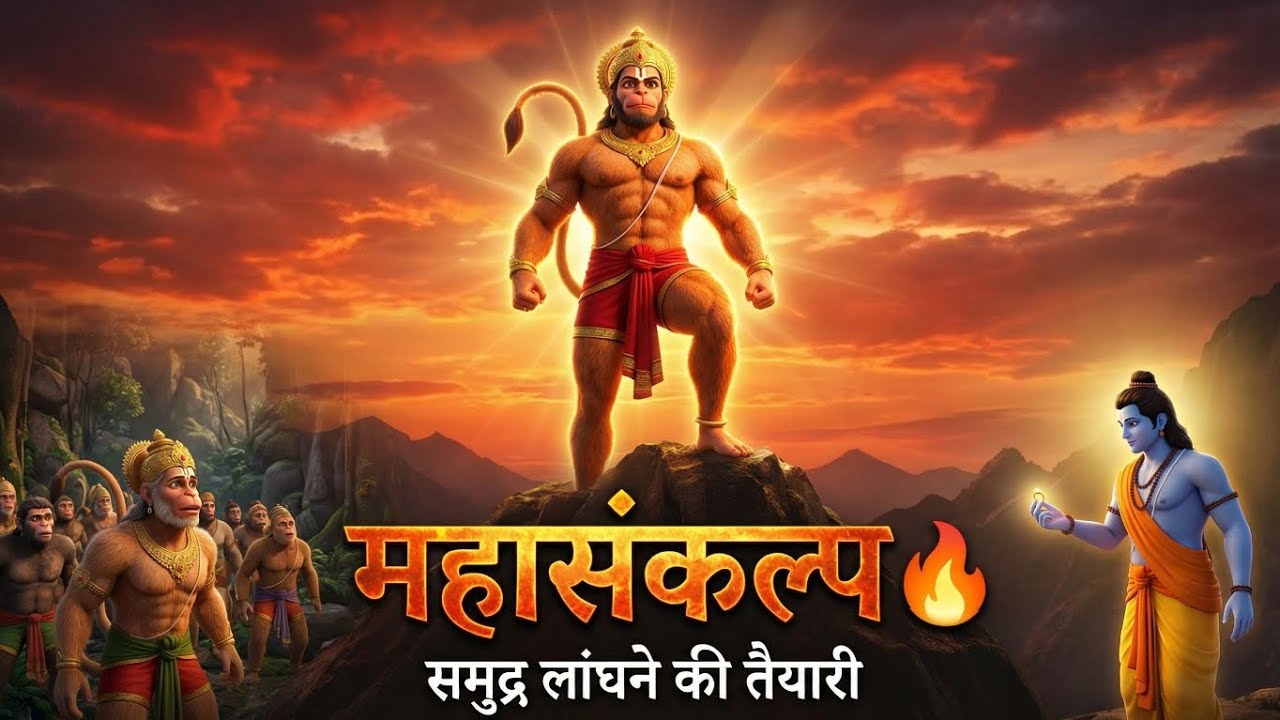  सम्पाती का रहस्य | हनुमान का महासंकल्प 🔥 | Ramayan 3D Animation | अशोक वाटिका में सीता दर्शन