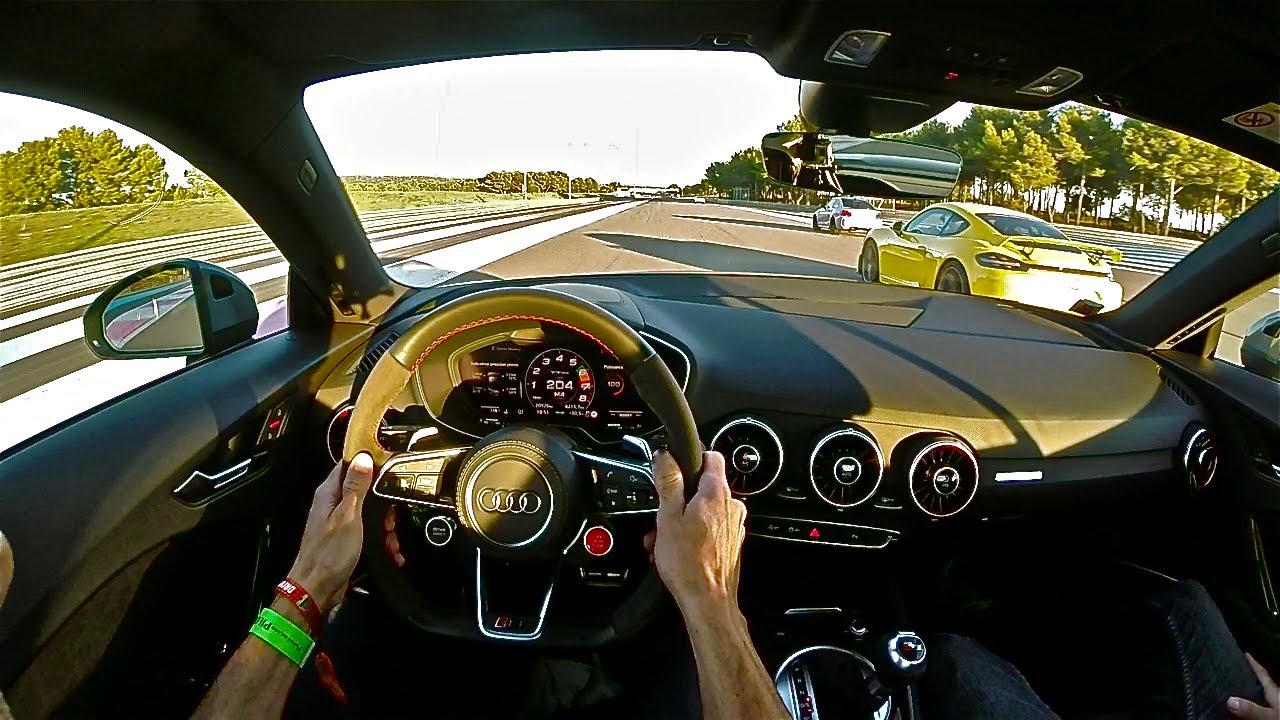 Audi TTRS vs Porsche GT4 vs BMW M2 CS vs Alpine A110S vs Lotus Exige s  Paul Ricard