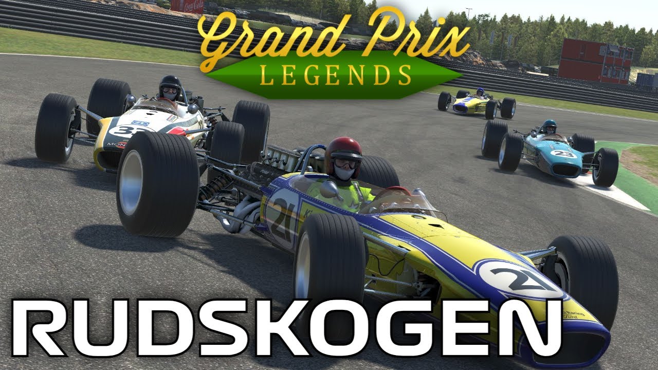 iRacing Lotus 49 Grand Prix Legends at Rudskogen Motorsenter S4 2022