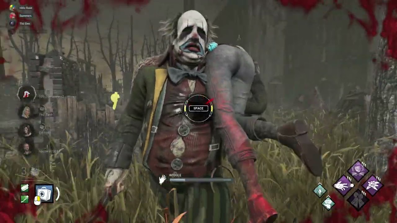 DBD#348 - Chơi chế độ random perks Chaos Shuffle và Survivals With Friends (SWF) vs Clown