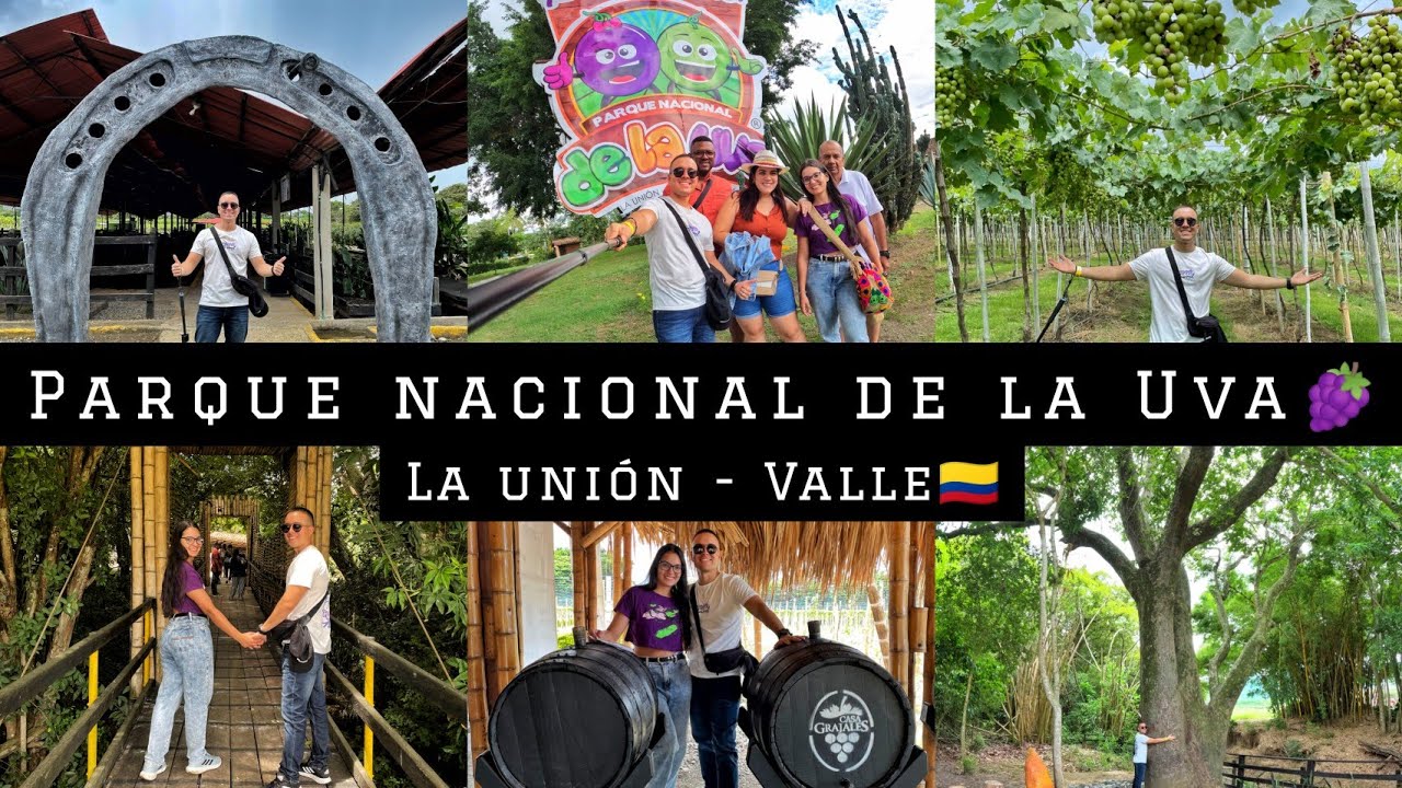 PARQUE NACIONAL DE LA UVA EN LA UNIÓN VALLE DEL CAUCA🍇🍷🐴🙉