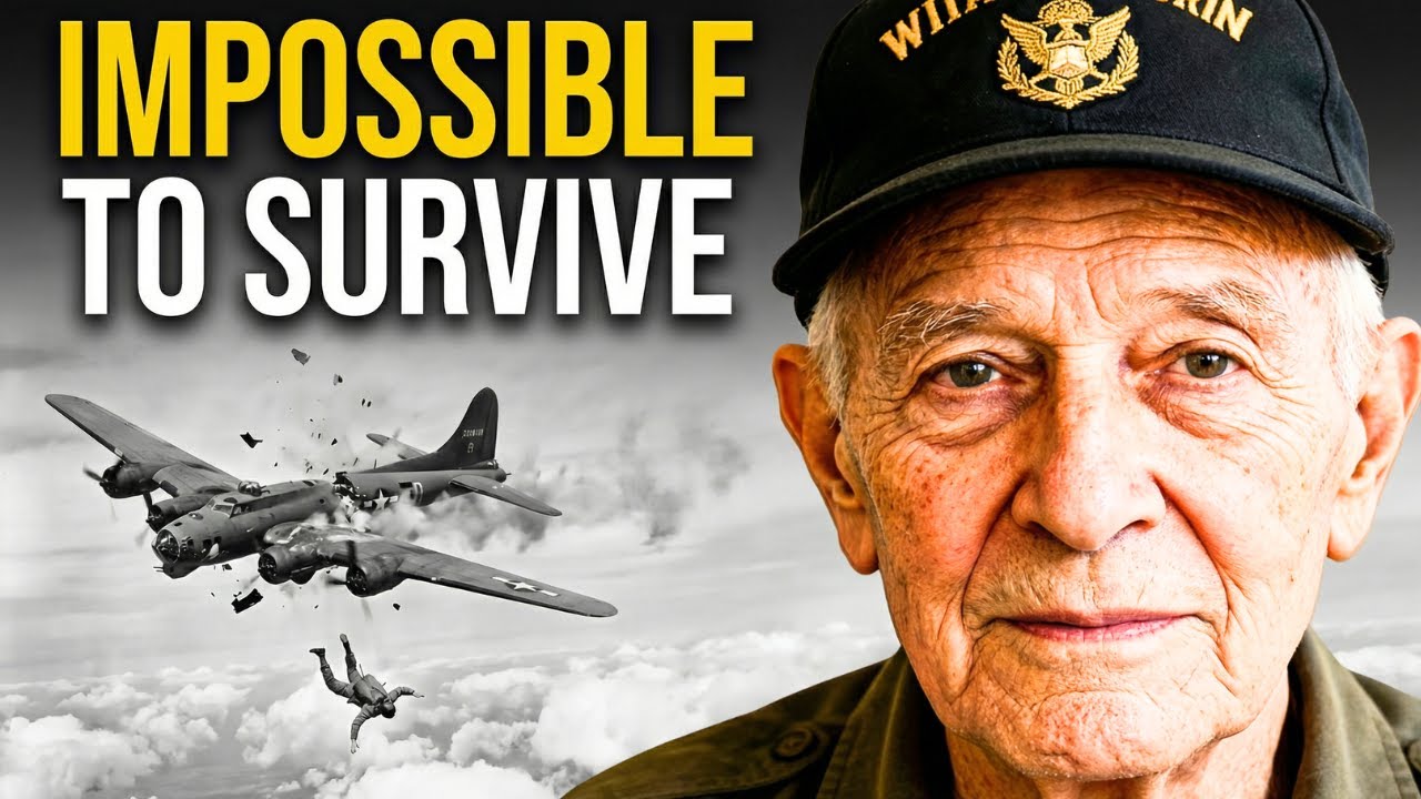 My B 17 Was Cut In Half At 24,000 Feet. Here's How I survived