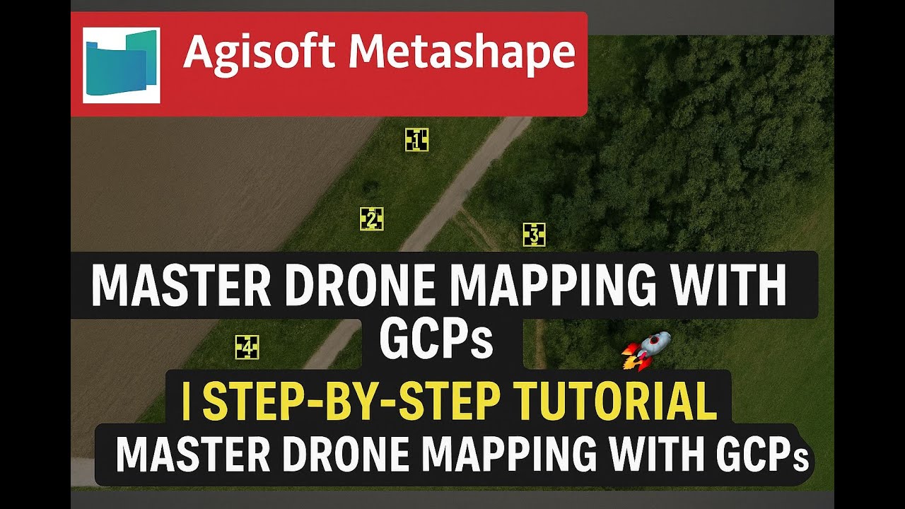 Master Drone Mapping with GCPs in Agisoft Metashape 🚀 | Step-by-Step Tutorial