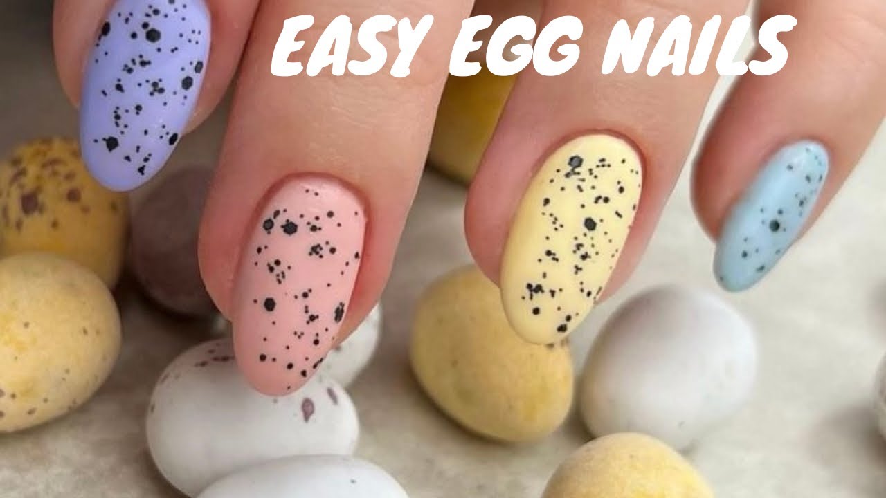 EASY Easter MINI EGGS Nail Tutorial! 2022 Spring Nails