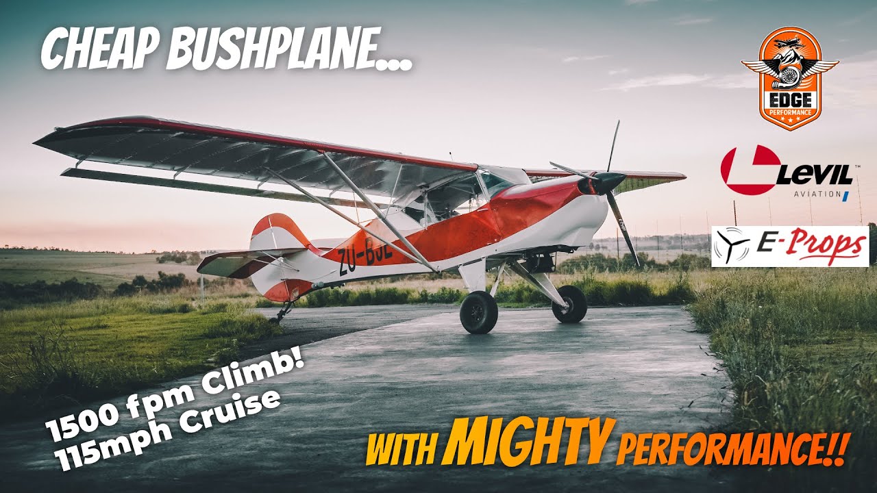 Affordable Bush plane with MIGHTY STOL performance! || EdgeFox Mini-Me Build