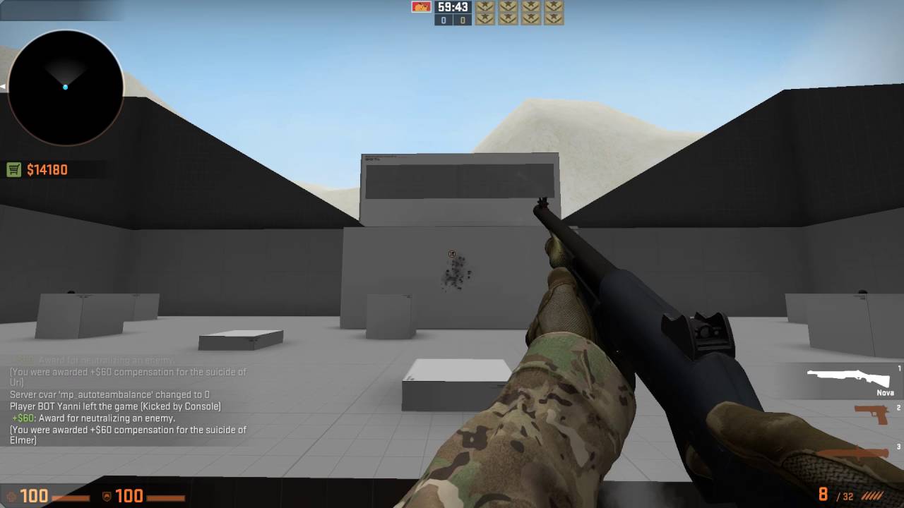 New XM, Nova, and Sawed off firing sounds
