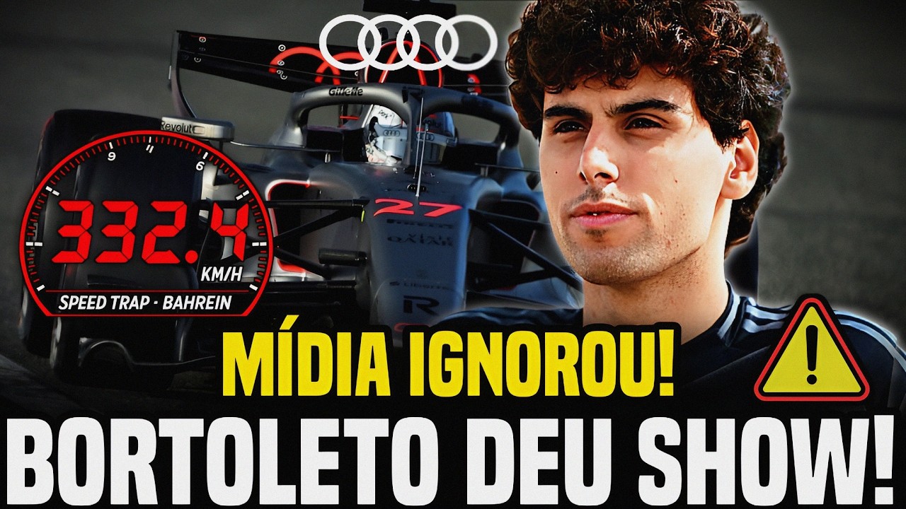 🚨NINGUÉM FALOU DISSO! Bortoleto CALOU o Bahrein! Audi criou um MONSTRO