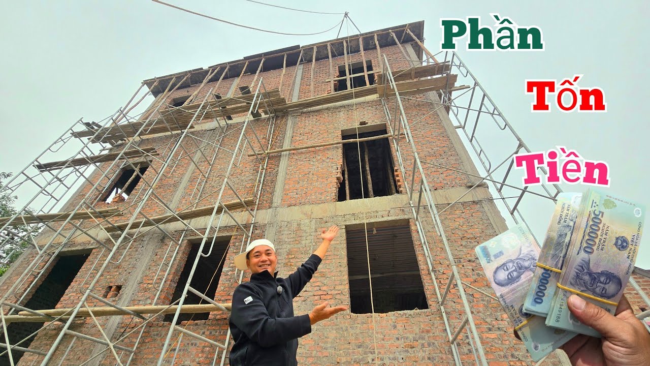 Phần Tốn Tiền Nhất Khi Xây Nhà Và Nhận Món Quà To Đùng Của Vợ Tặng...