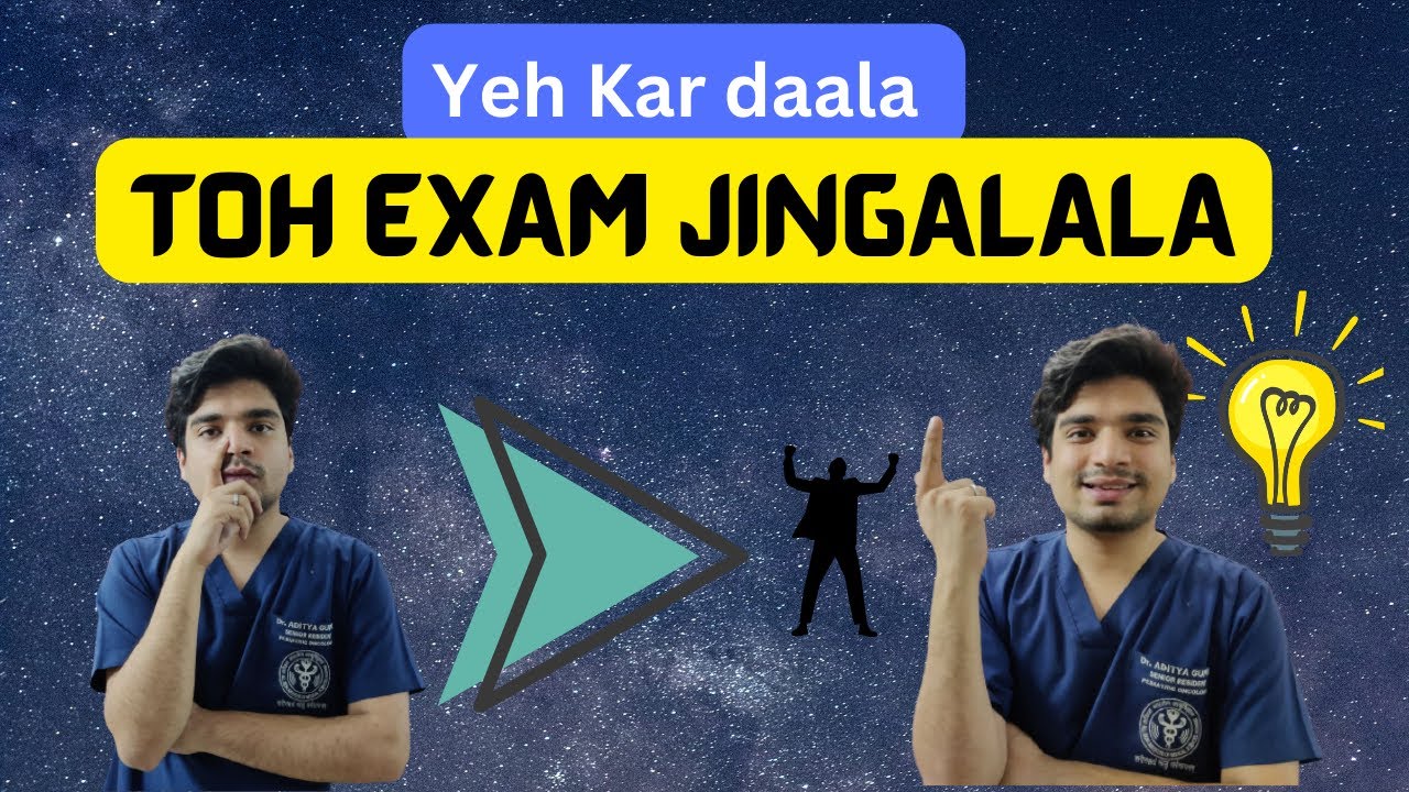 Yeh kara toh Exam Jinga Lala! - Exam Day/MCQ solving strategy!