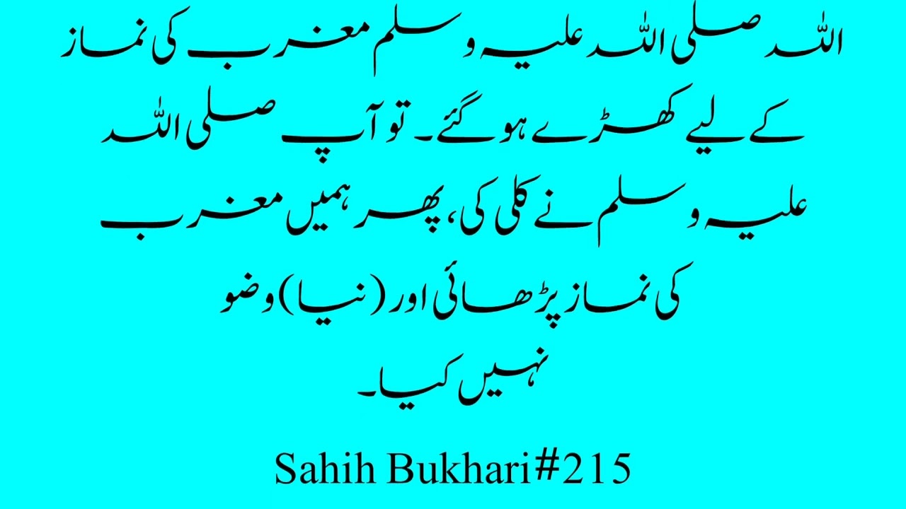 Wuzu, Namaz Aur Azab-e-Qabar Ke Aham Masail | Sahih Bukhari (H 212-216)