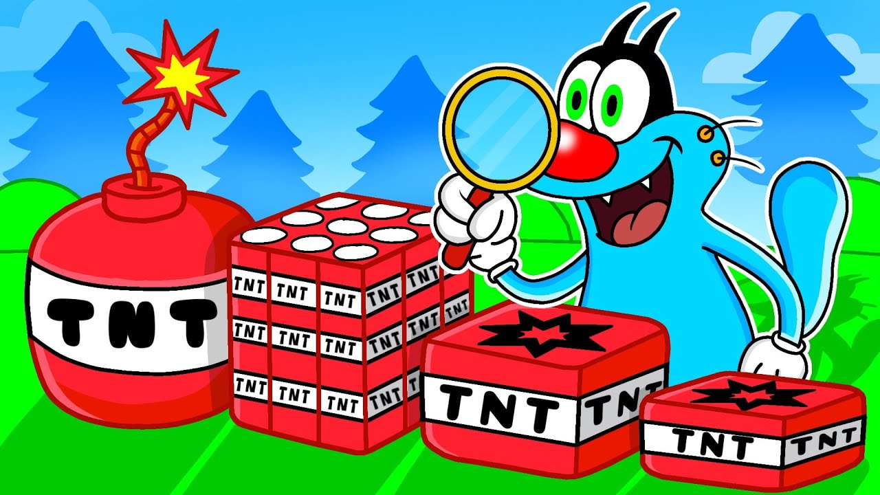 Roblox Oggy Trying Every Tnt With Jack