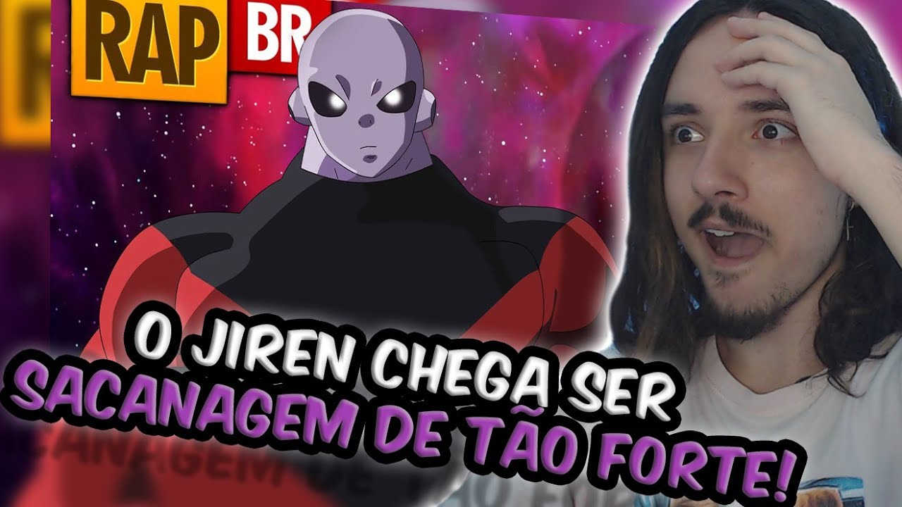 (QUE ISSO KKKKKKKKKK!) REAGINDO ao Rap do Jiren (Dragon Ball Super) | Tauz RapTributo 13 | REACT